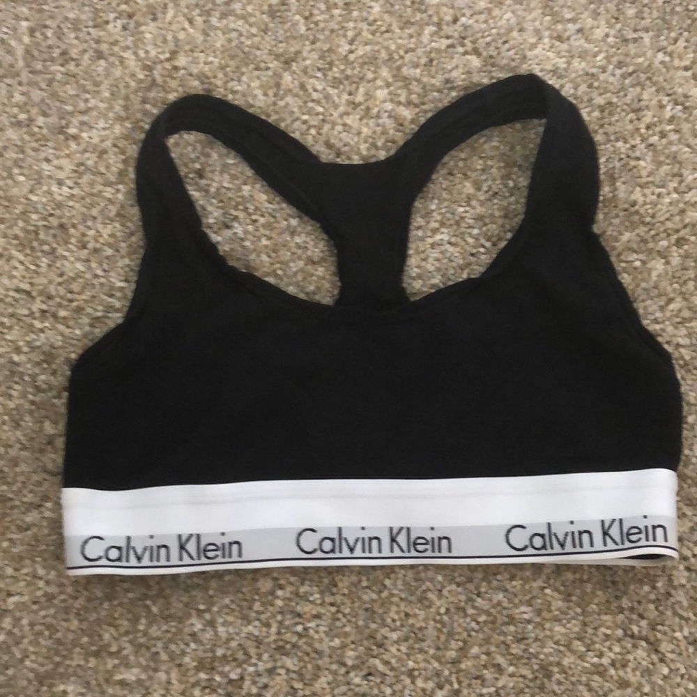SOLD Calvin Klein Modern Cotton Bralette sz Small - Picture 1 of 3